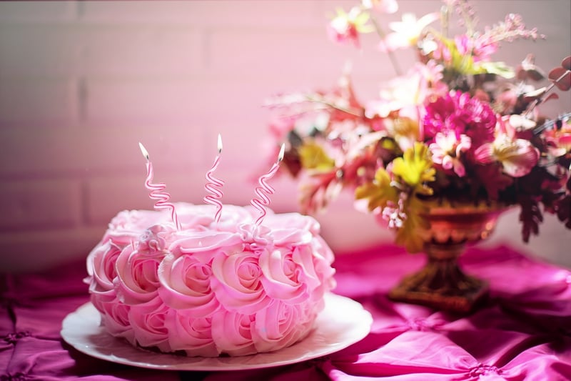 Crescent Moon Wedding Cake